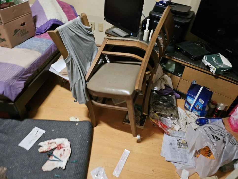 [의정부 민락동] 가스불 화재 청소 사진 7